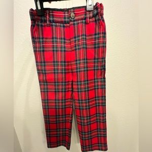 Janie and Jack Boys Holiday Tartan Pant - Plaid Pant